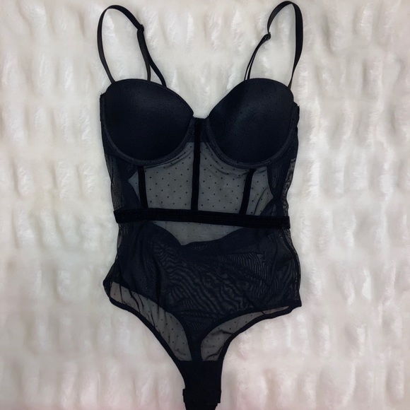 Forever 21 Tops - forever 21 black bodysuit